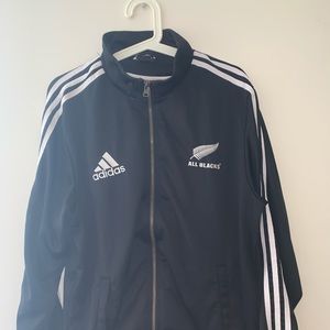 Vintage Adidas All Blacks sports jacket